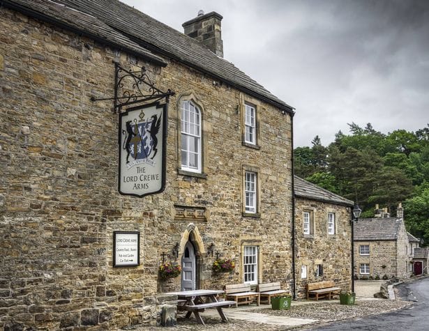The Lord Crewe Arms Hotel was built in 1165 as an abbot's lodge, with a cloister and guesthouse for visiting clergy. Blanchland, Northumberland, England. (Photo by: Philip Payne/Design Pics Editorial/Universal Images Group via Getty Images)