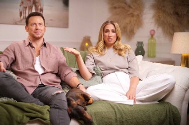 Stacey Solomon and Joe Swash