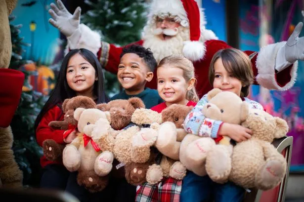 Santa at Hamleys