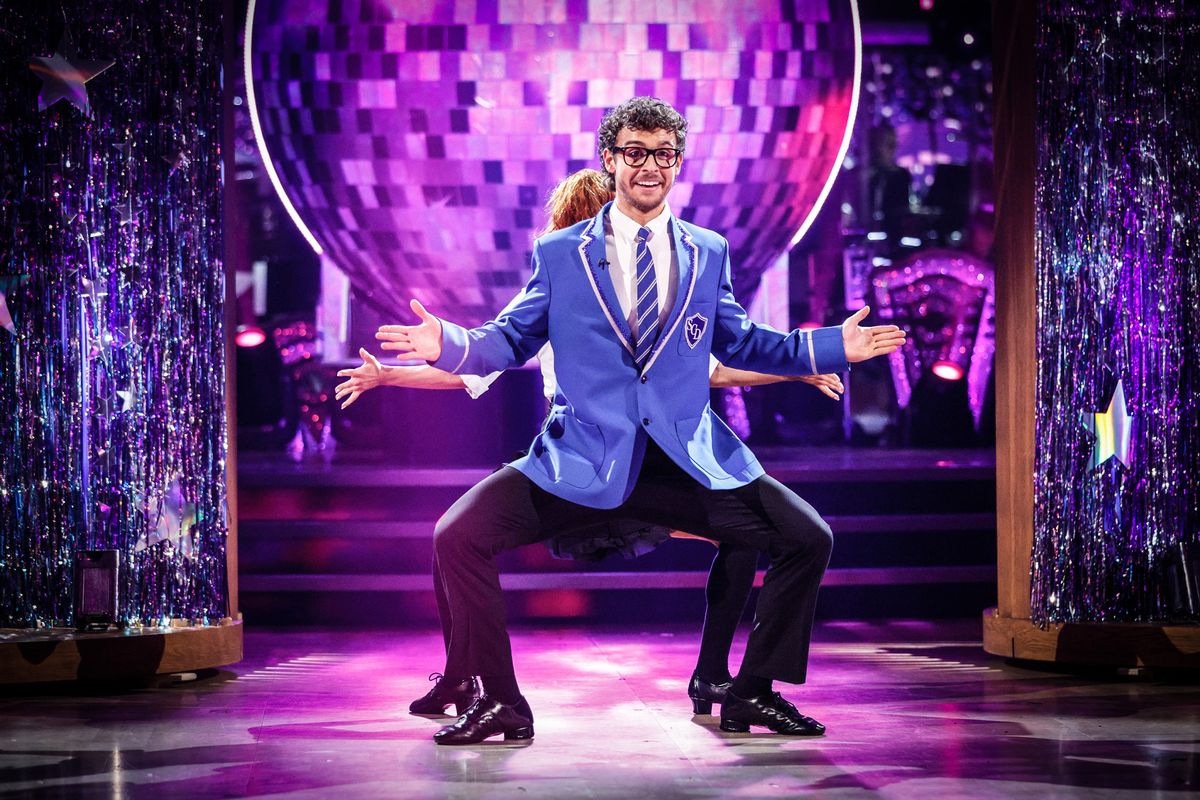 George Clarke dancing on Strictly