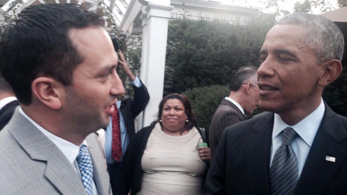 Sam Jammal, a former staffer in President Obama's Commerce Department, is now a congressional candidate in Orange County.