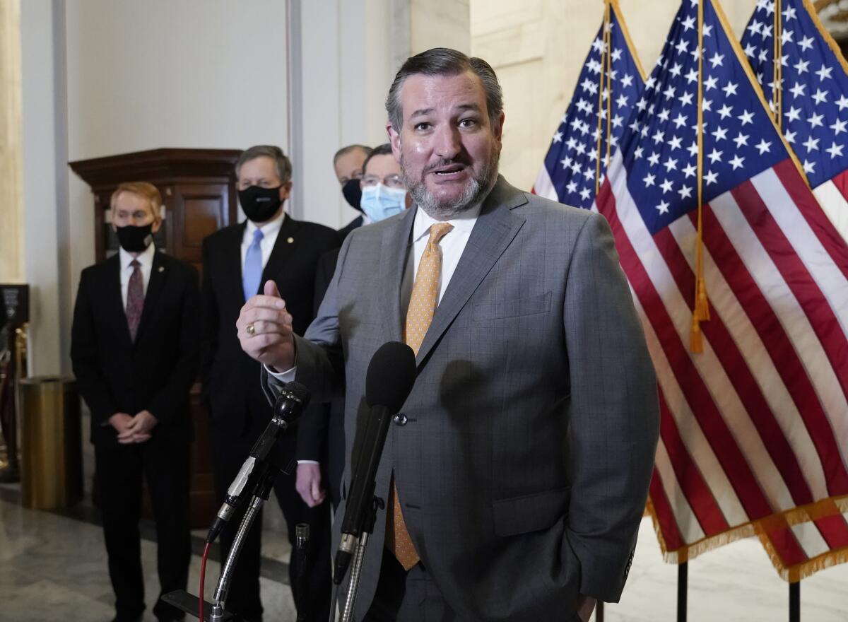 Sen. Ted Cruz, R-Texas, in a file photo.