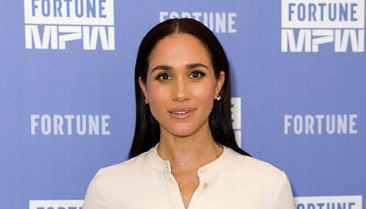 Close up of Meghan Markle
