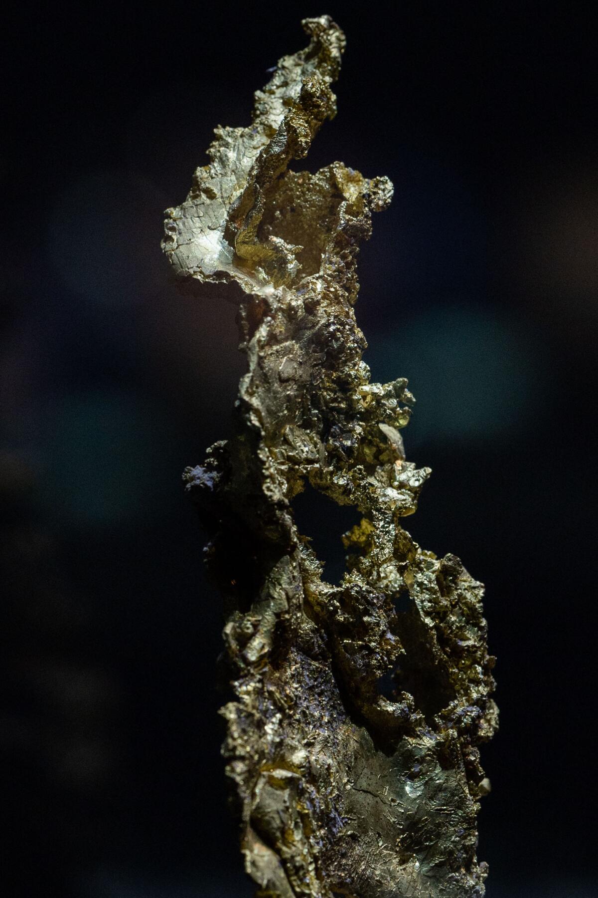 a large jagged piece of gold