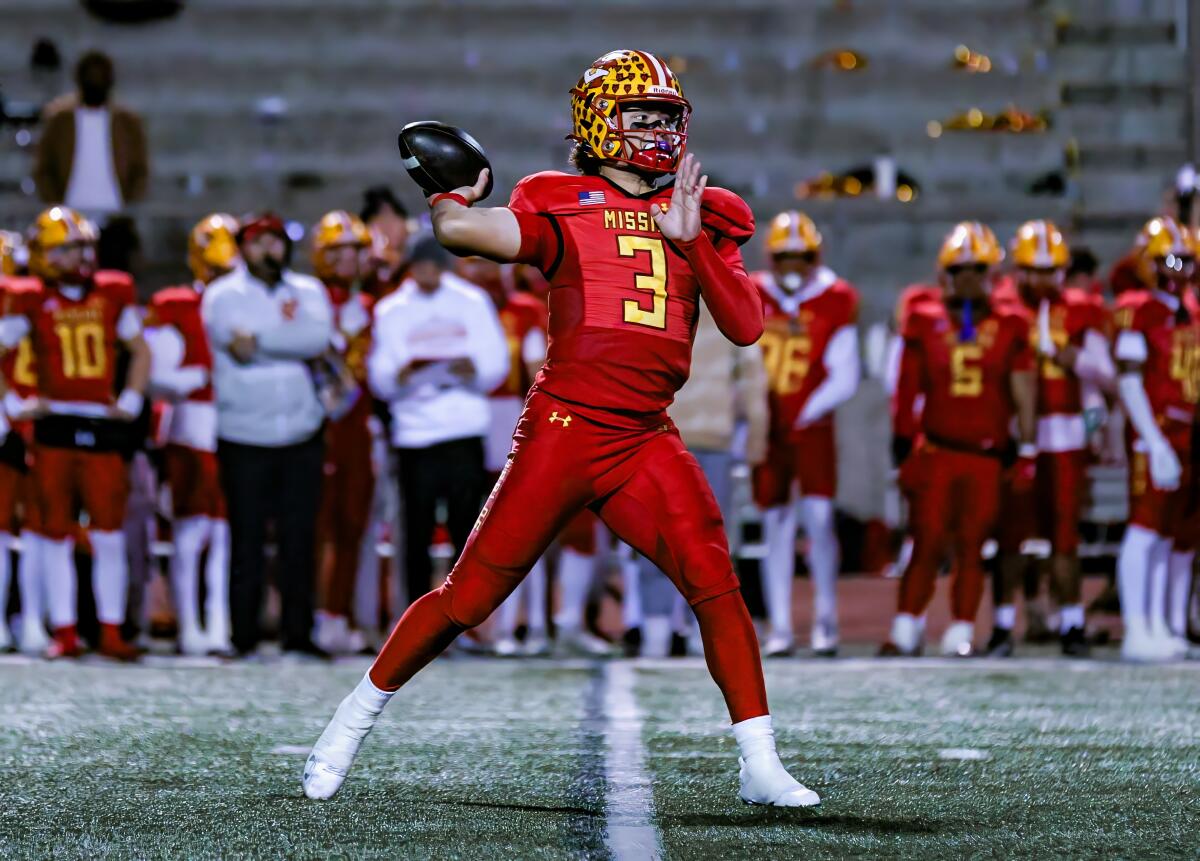 Luke Fahey of Mission Viejo.