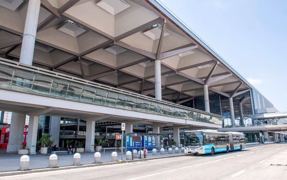 30-07-2020 
Malaga Airport arrivals stands almost empty bar a handful of mostly Spanish arrivals, and a few foreign tourists 
Photo by Phil Harris
The Mirror