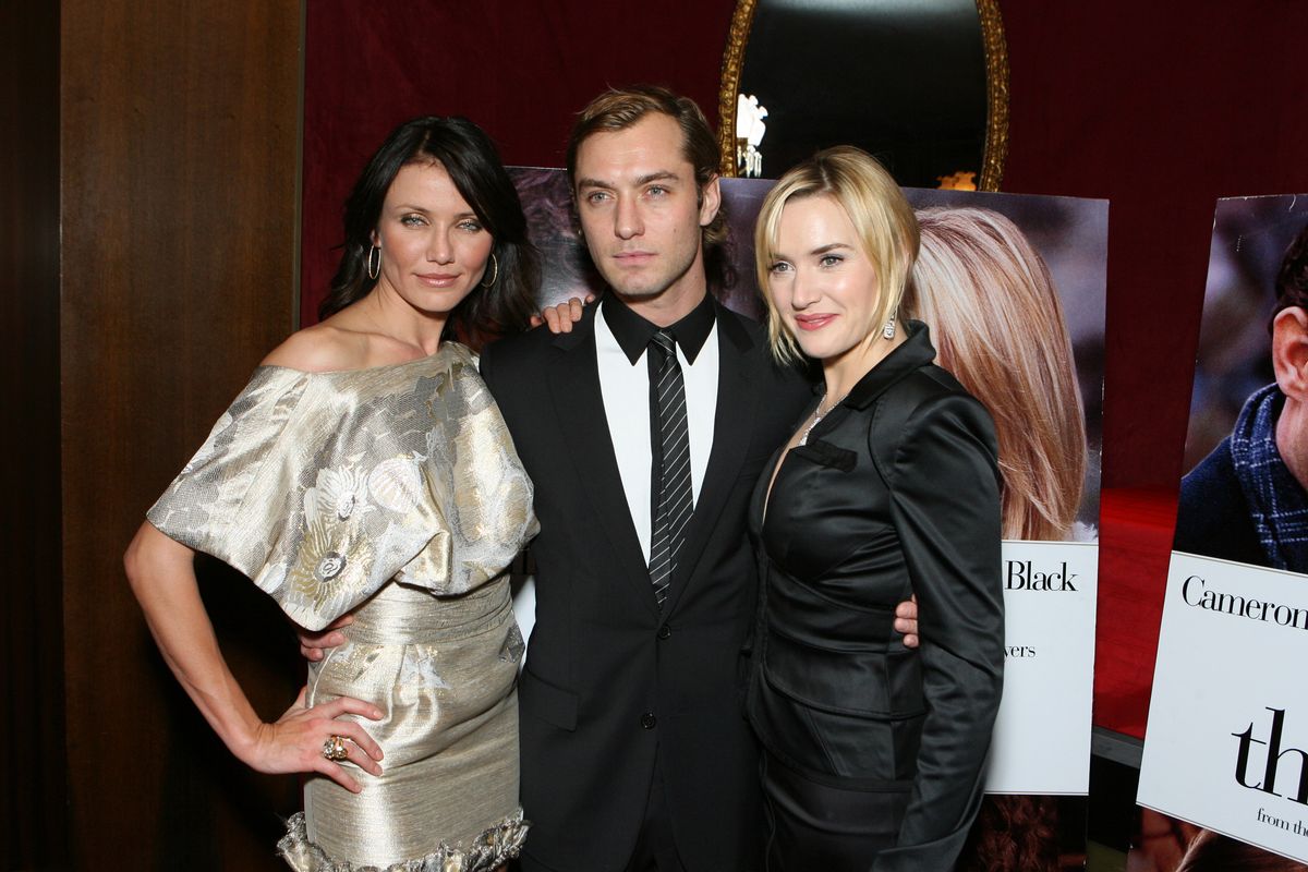 Cameron Diaz, Jude Law and Kate Winslet during Columbia Pictures and Universal Pictures Presents the World Premiere of "The Holiday" at Ziegfeld Theatre/MoMA in New York, New York, United States.