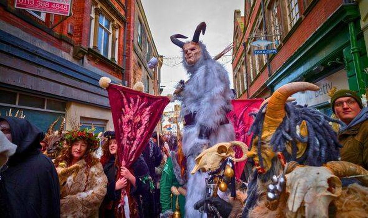Picture of the Whitby Krampus Run