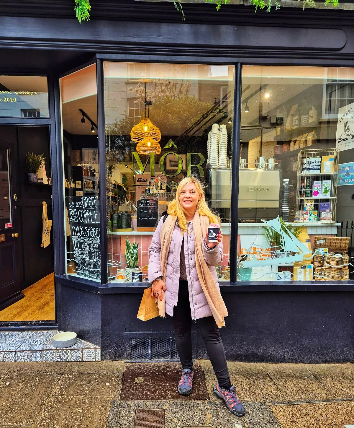 Tenby's cluster of tiny streets and pastel-coloured buildings hide its best restaurants and cafes down the narrowest of alleys.