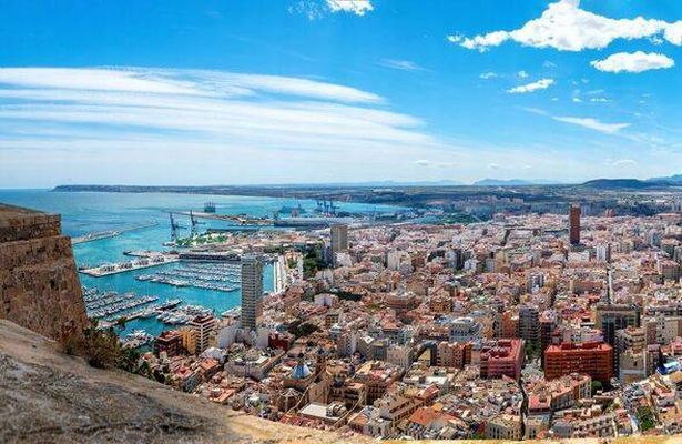 Alicante on the Costa Blanca in Spain