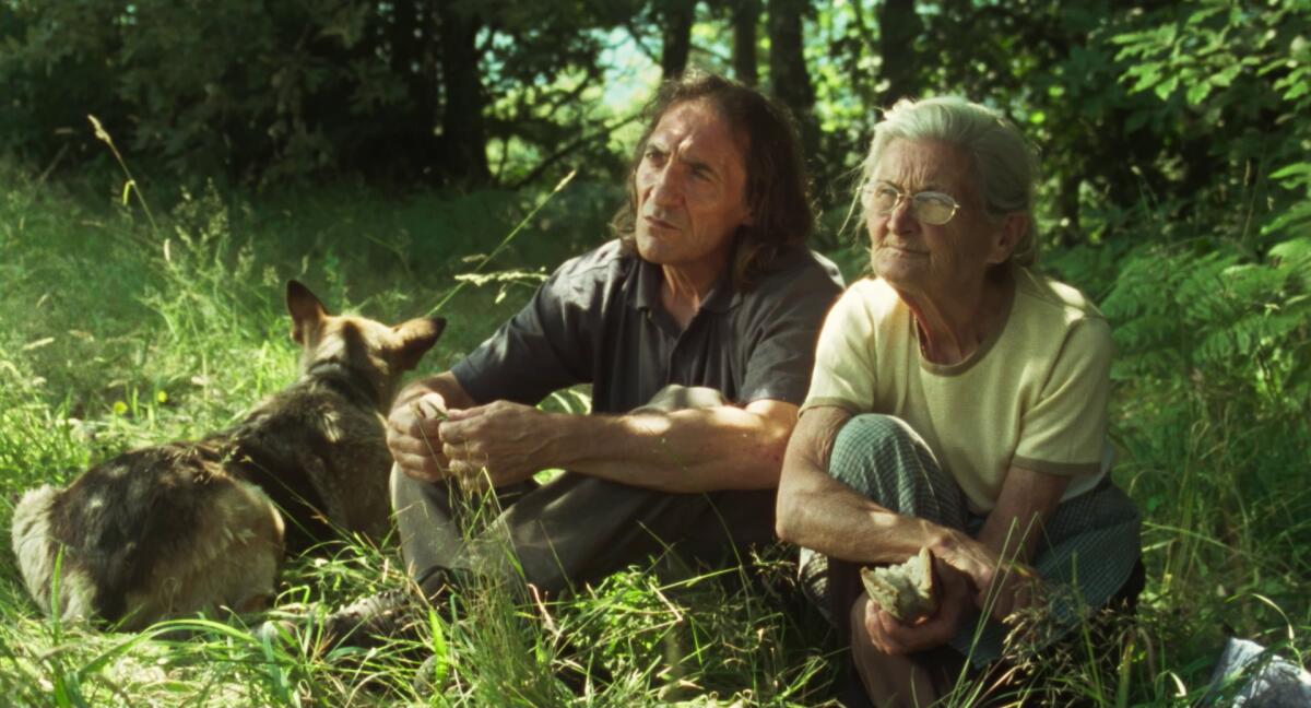 Amador Arias, left, and Benedicta Sánchez in 'Fire Will Come'