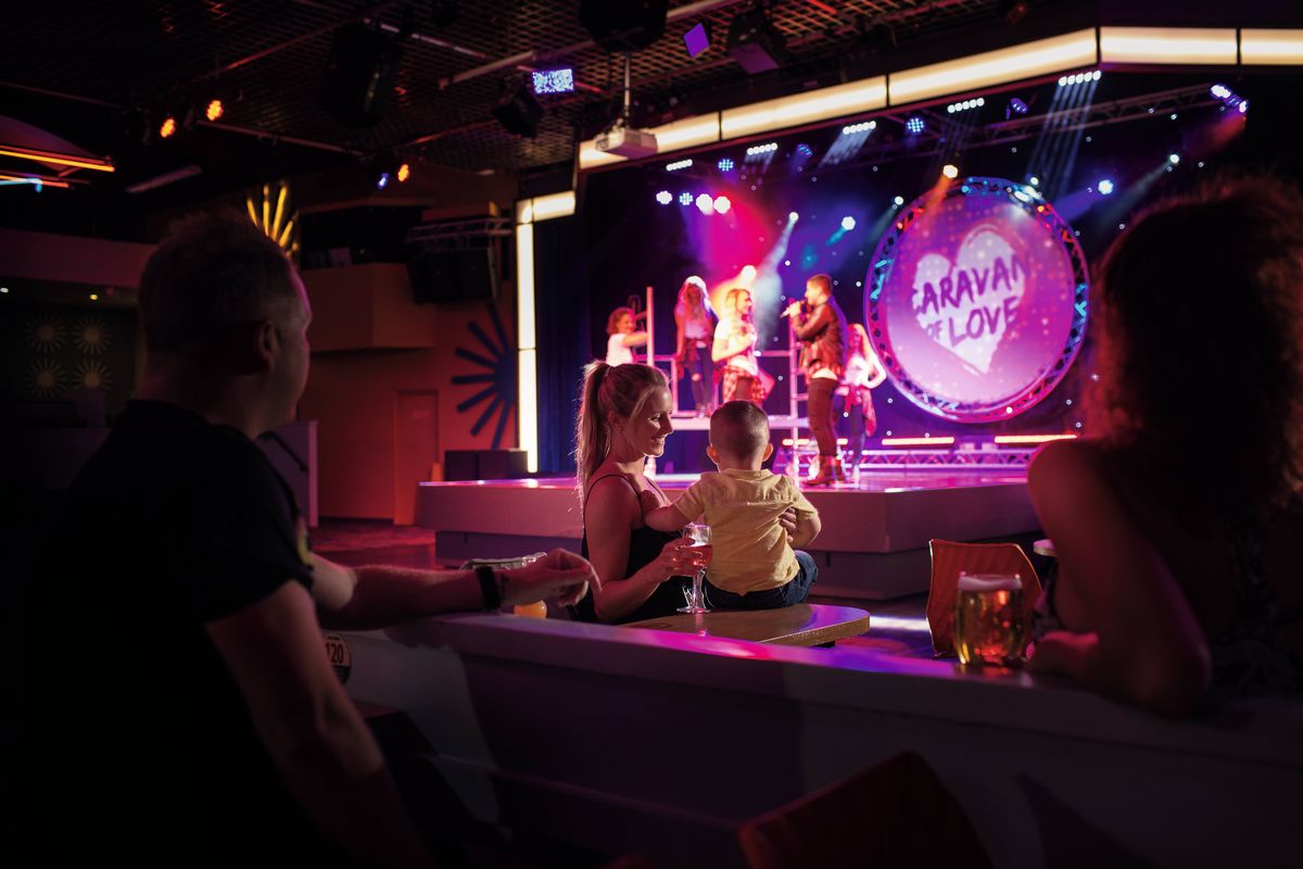 One of two entertainment venues