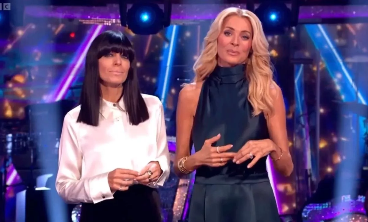 Strictly hosts Tess Daly and Claudia Winkleman 