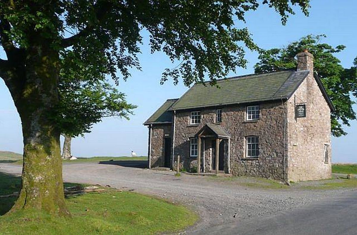 The Drovers Arms, Epynt, one of the few buildings still standing