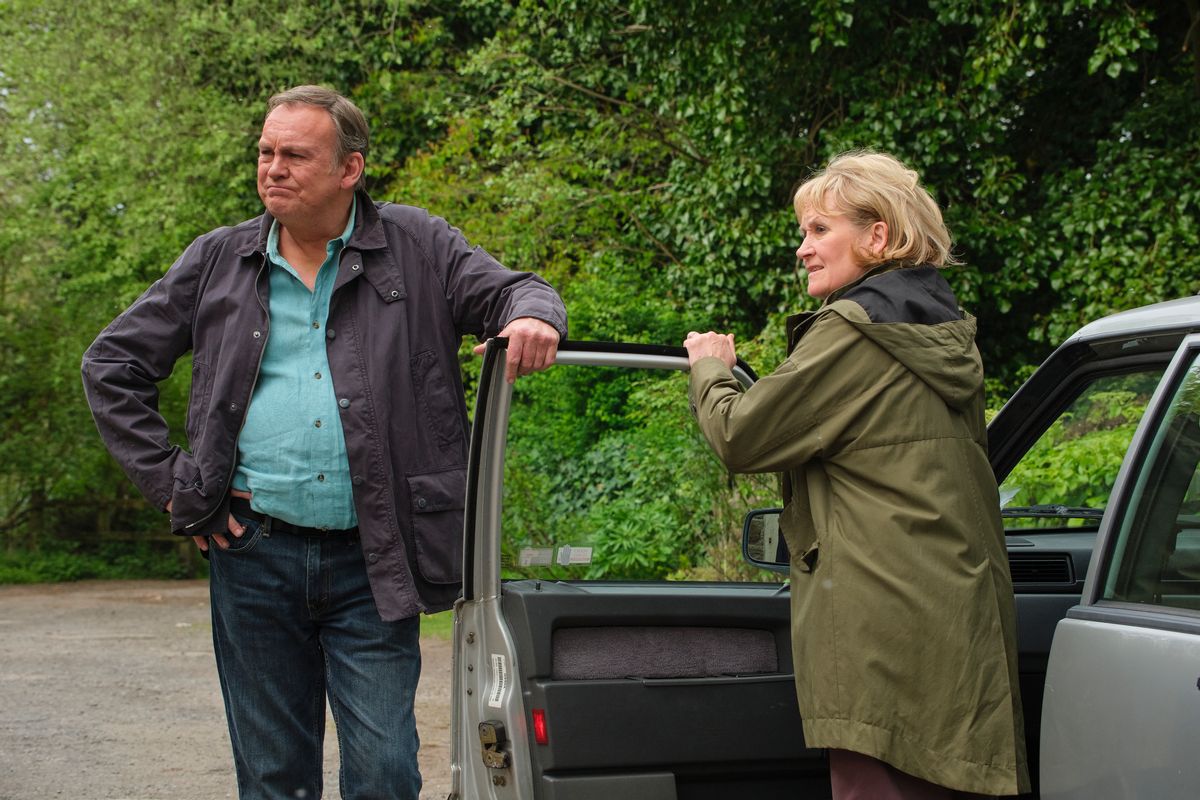 Audiences will recognise Phillip Glenister, 62, who takes on the role of property developer Jack Radcliffe