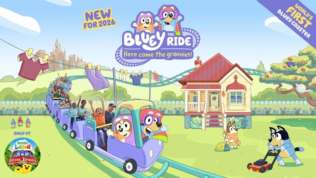 Bluey Here Come the Grannies Ride