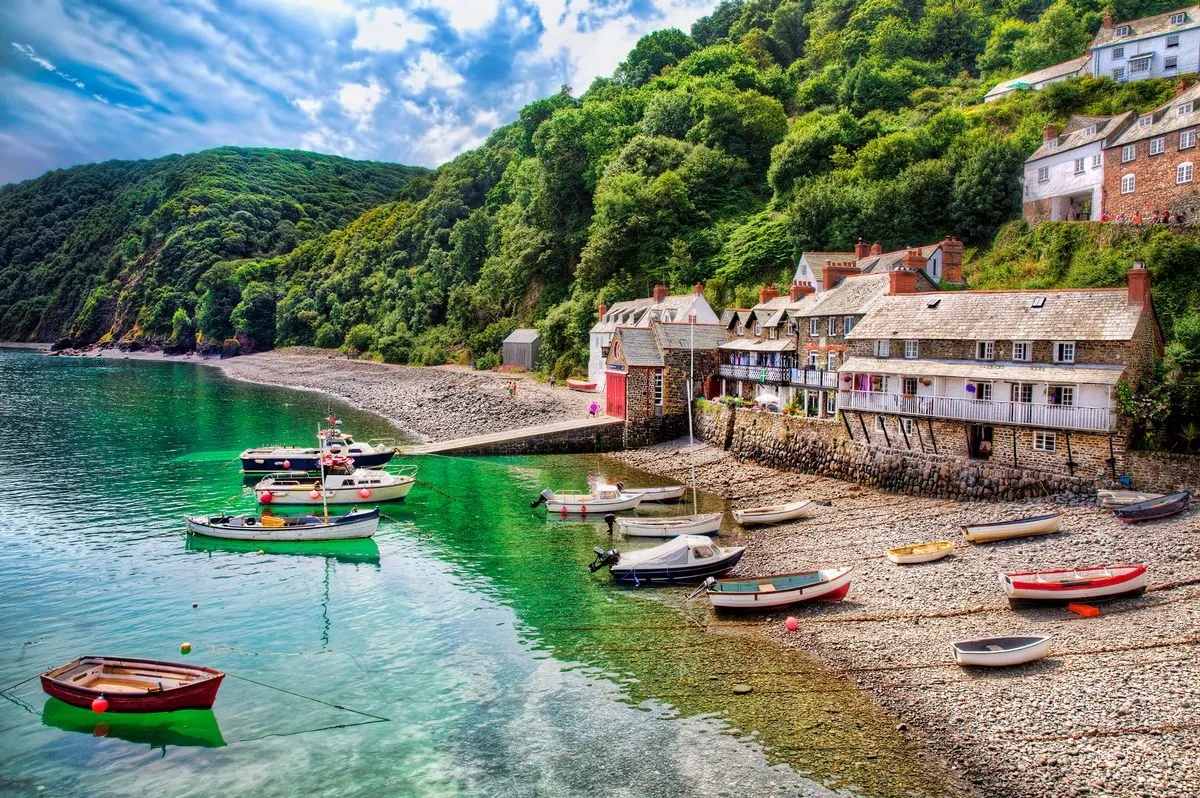 harbour with boats in sea