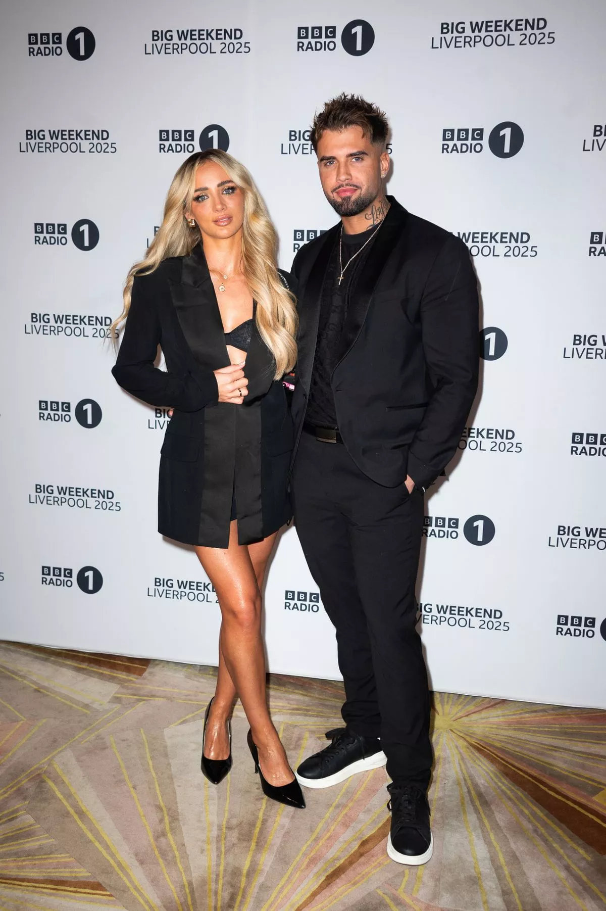 Abi Moores and Nathan Campbell