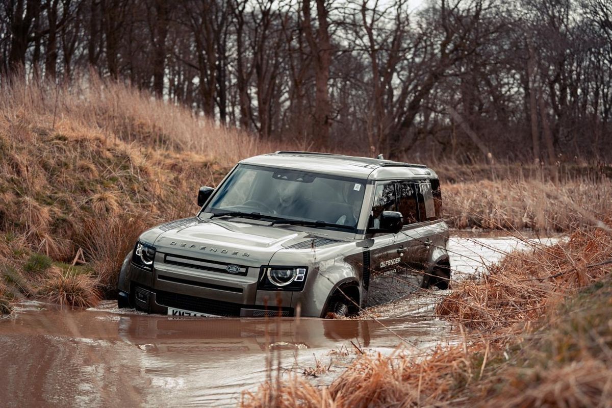 off-road Land Rover experience