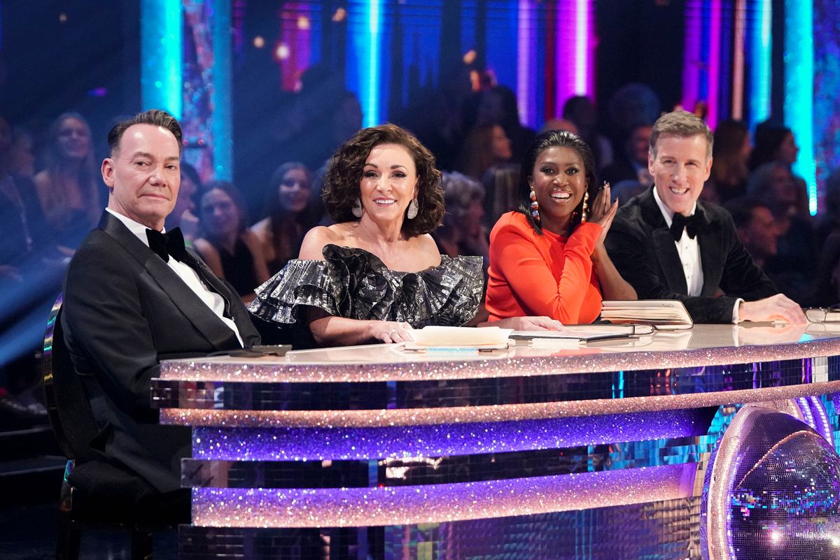 Craig Revel Horwood, Shirley Ballas, Motsi Mabuse and Anton Du Beke