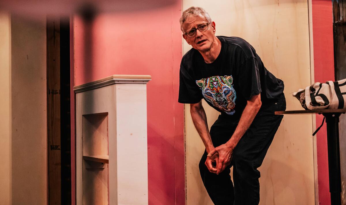 Justin Tanner in "My Son the Playwright."