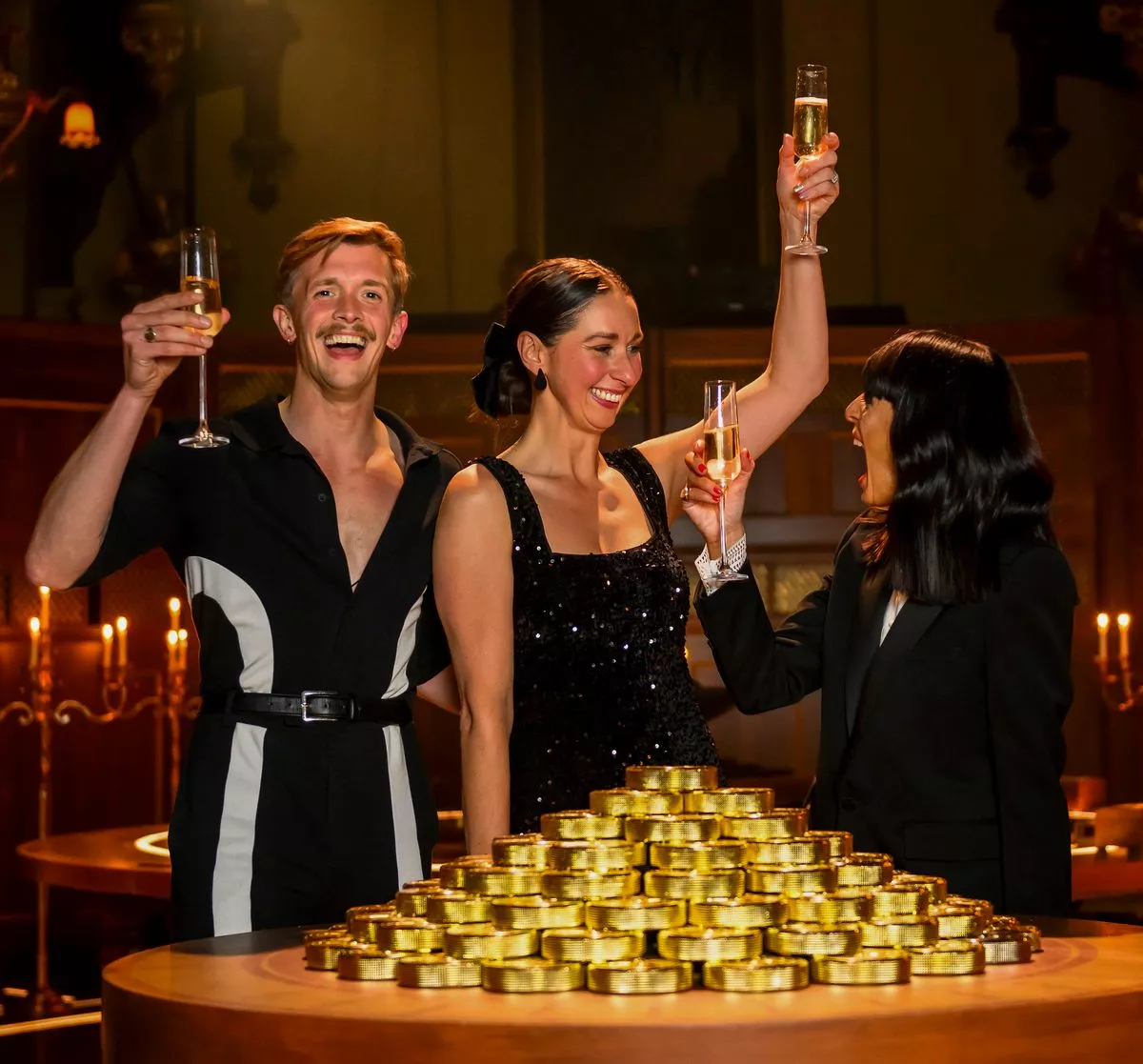 Rachel and Stephen won the prize pot