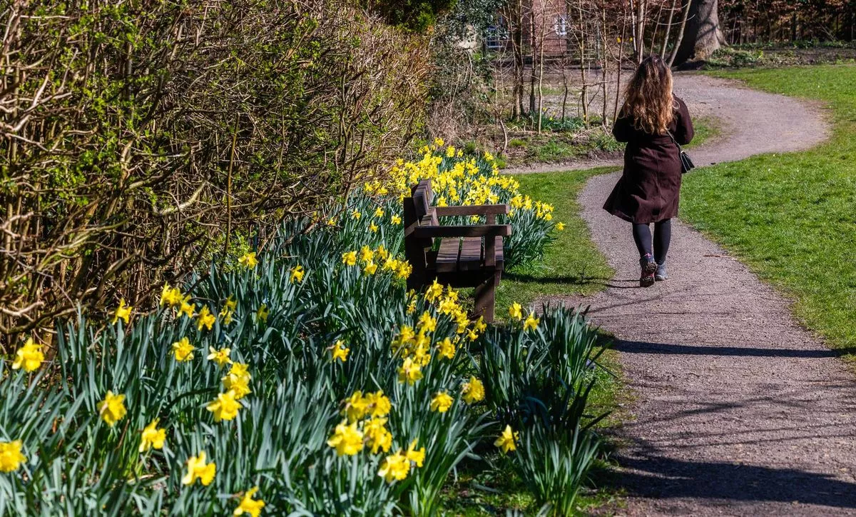 The village offers beautiful walks