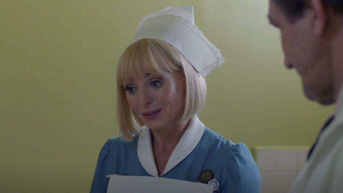 Helen George plays Trixie