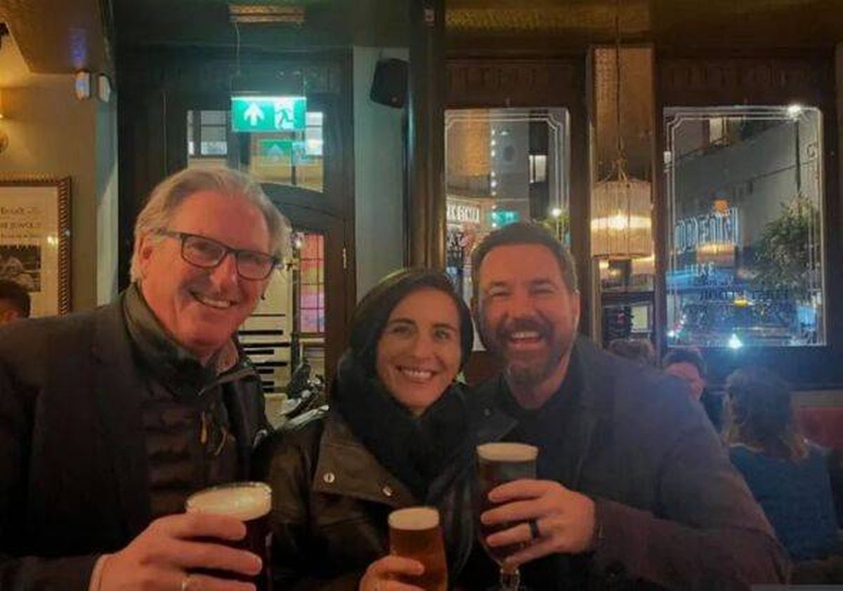 Adrian Dunbar, Vicky McClure and Martin Compston