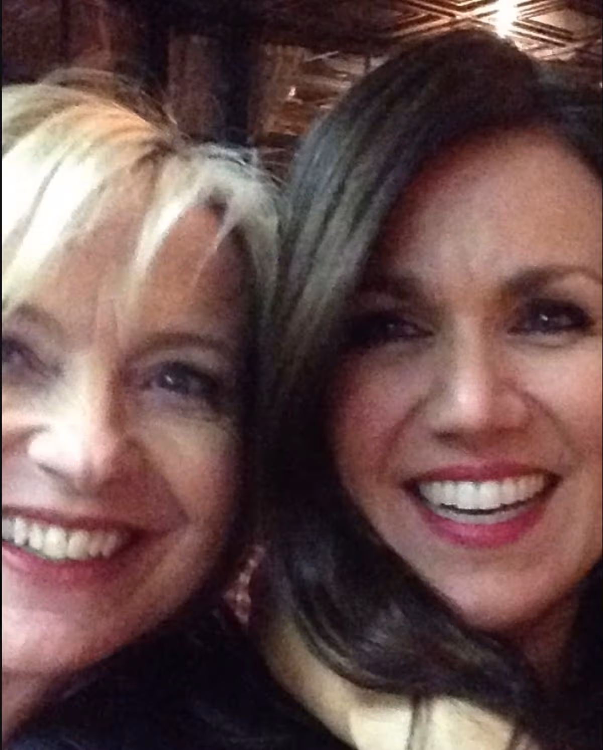 Carol Kirkwood and Susanna Reid