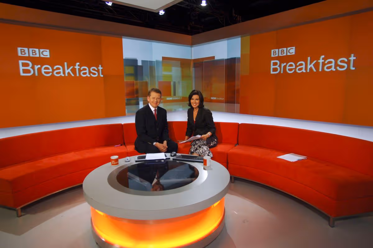 Bill and Susanna worked together on BBC Breakfast years ago