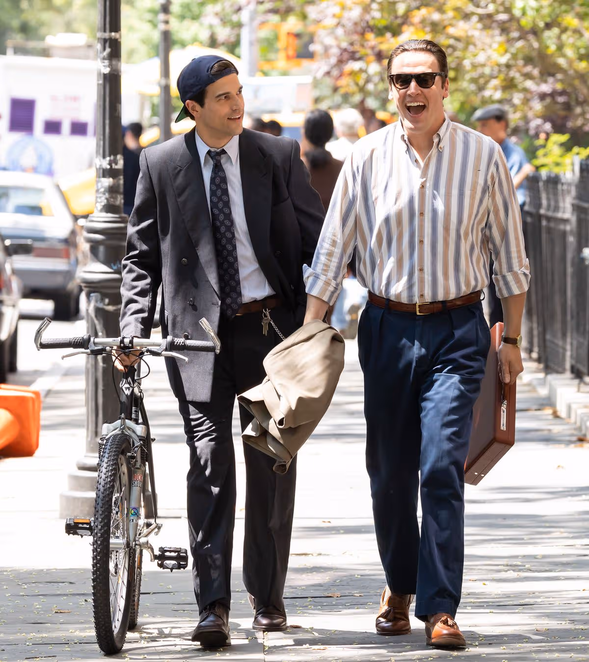 Paul Kelly (L) and Erich Bergen