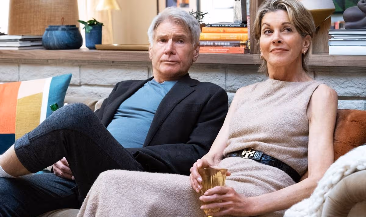 Harrison Ford and Wendie Malick