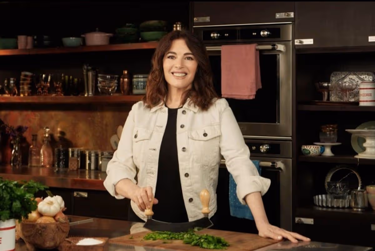 Nigella admitted that she's a bit 'frightened'