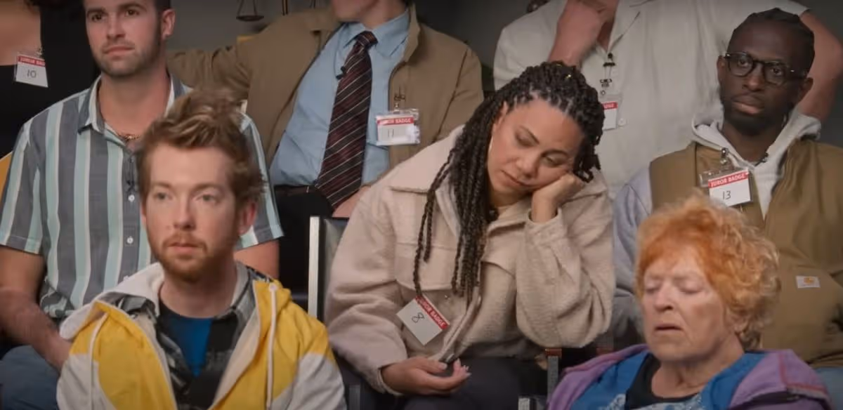 The cast of Jury Duty
