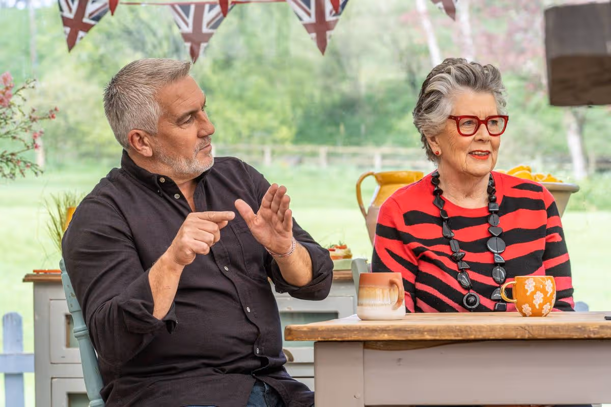 Paul Hollywood and Prue Leith