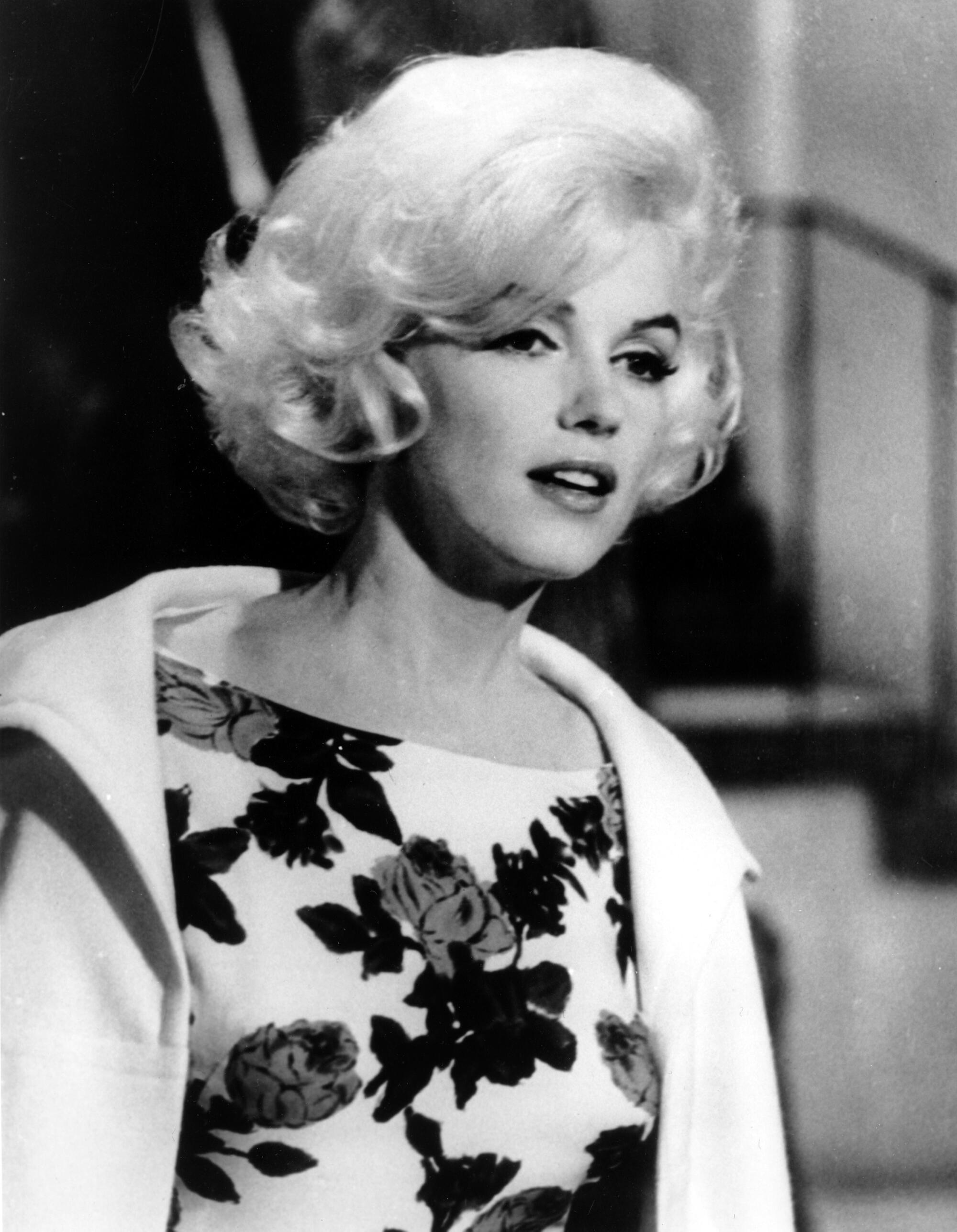 Marilyn Monroe on the set of her last movie, "Something's Got to Give," in Los Angeles.