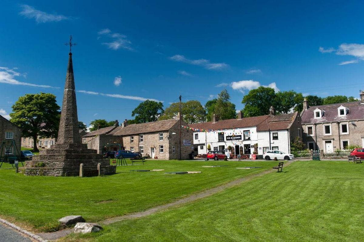 West Burton village green