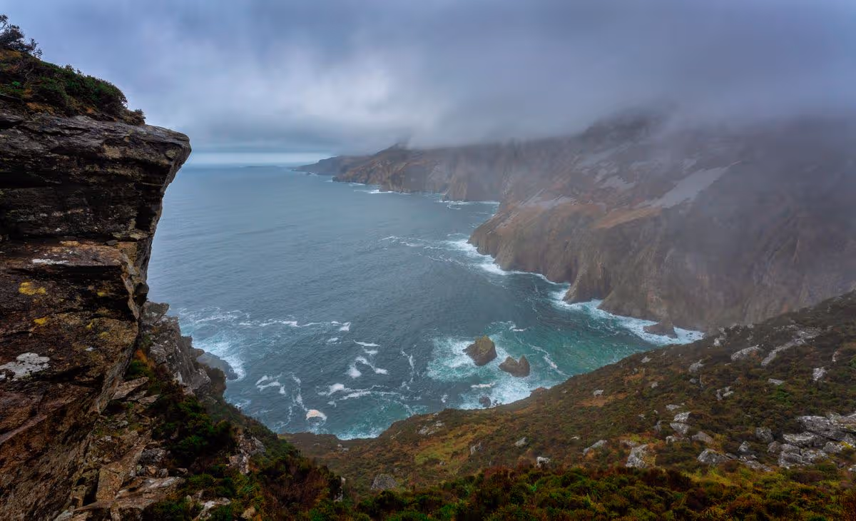 The island is off the coast of County Mayo and reachable by car