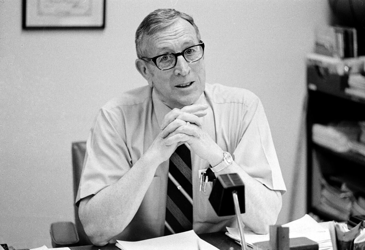 John Wooden in 1972.