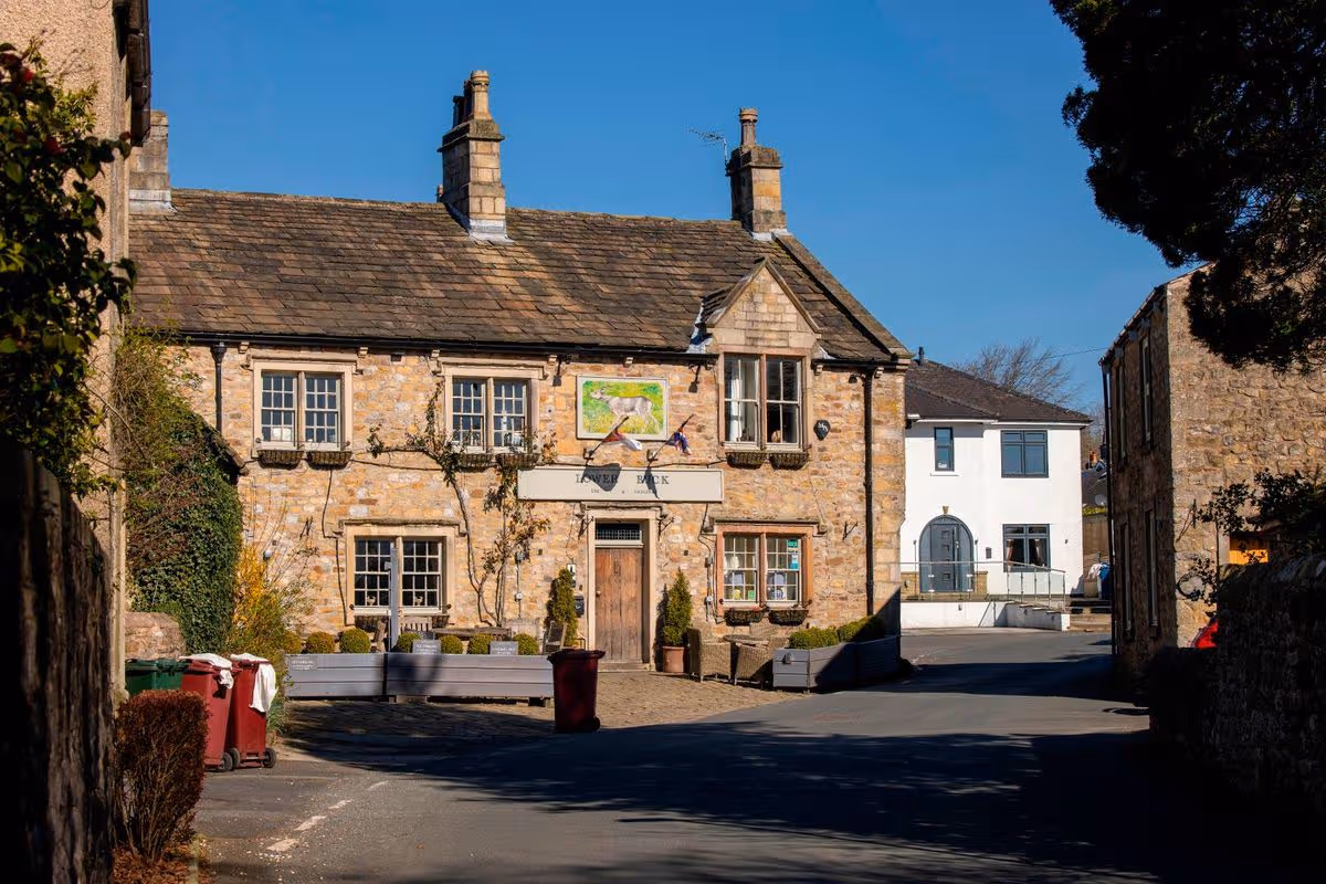 Lower Buck pub in the village of Waddington